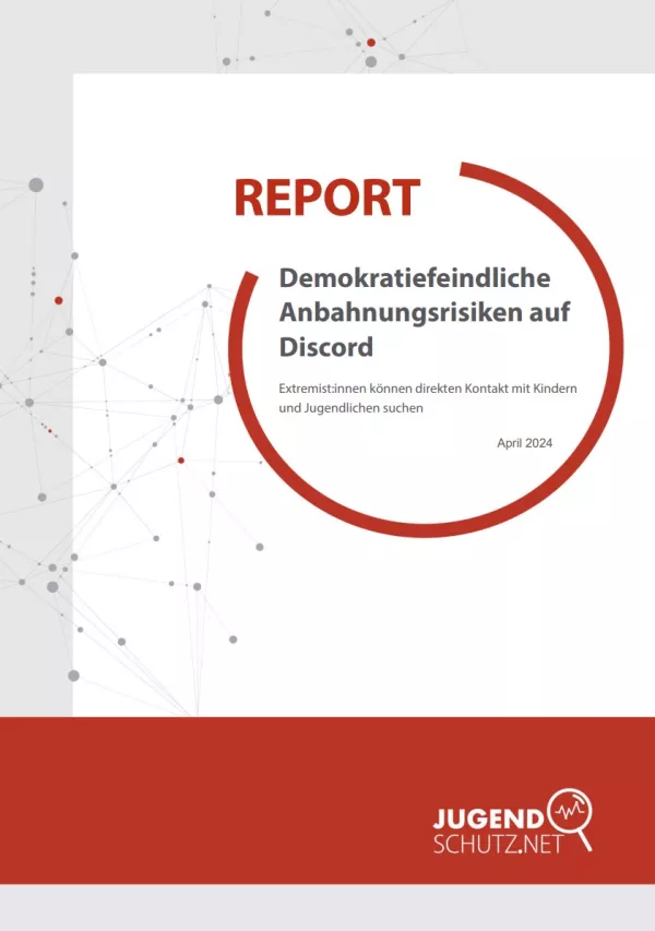 Broschuere: Report: Demokratiefeindliche Anbahnungsrisiken auf Discord