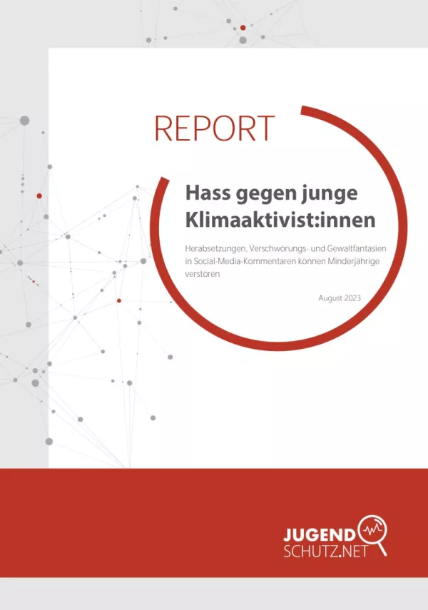 Broschuere: Report: Hass gegen junge Klimaaktivist:innen
