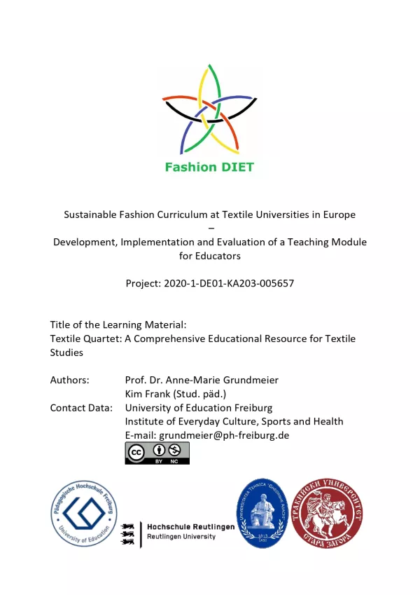 Lernspiel: Fashion DIET: Textile Quartet – Instruction (DOCX)