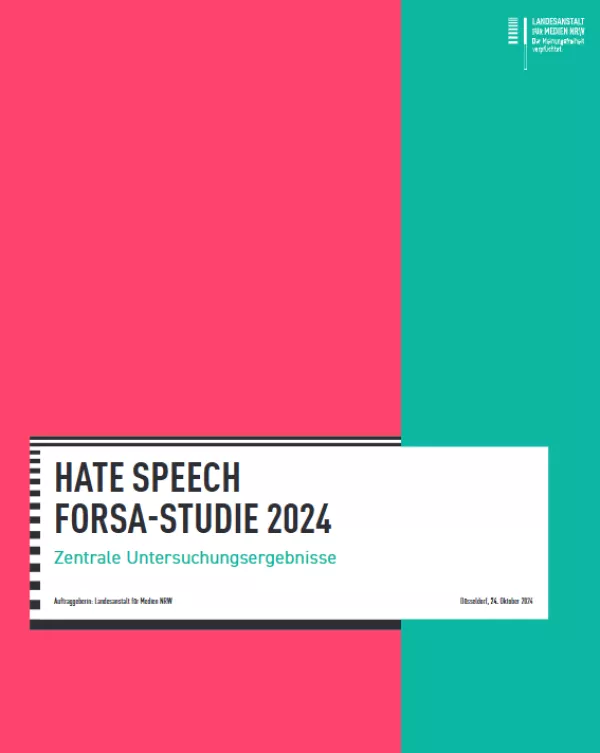 Fallstudie: Hate Speech forsa-Studie 2024