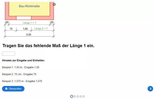 Interaktion: Baurichtmaß Übungen – Fragesammlung