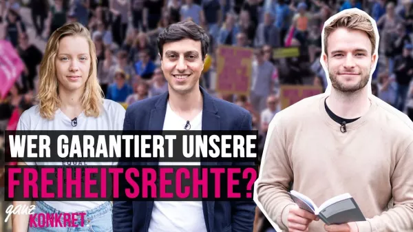 Video: "ganz konkret: Freiheitsrechte" - Videoclip