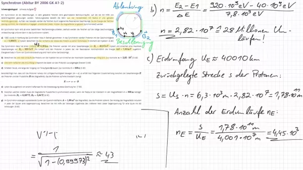 Video: Aufgabe | Synchrotron