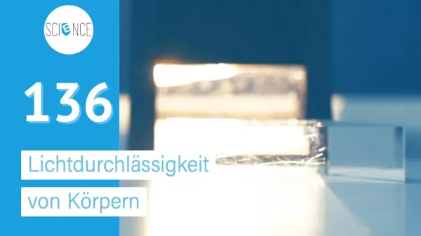 Video: Lichtdurchlässige, lichtdurchscheinende und lichtundurchlässige Körper