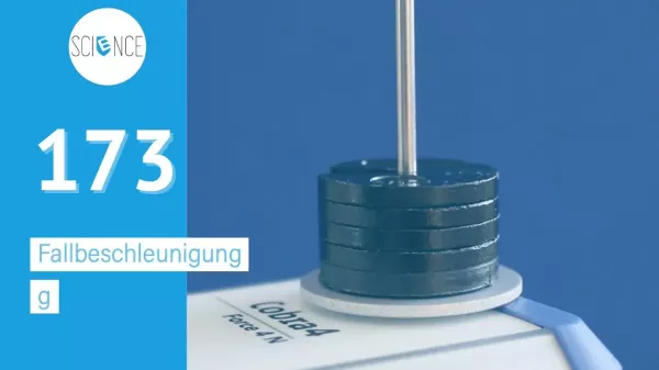 Video: Bestimmung der Fallbeschleunigung mit einem digitalen Kraftmesser