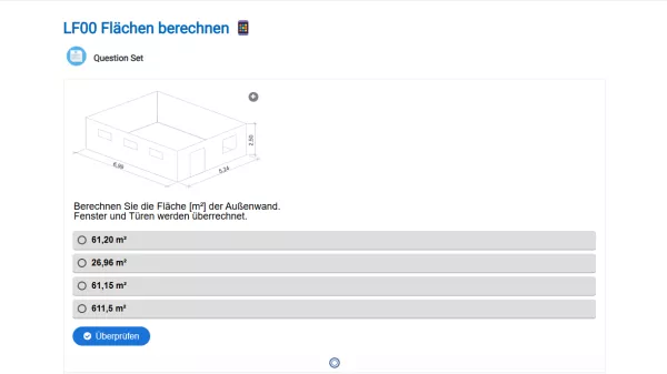 Interaktion: Flächen berechnen