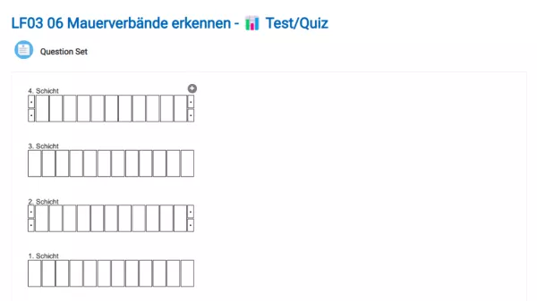 Interaktion: Mauerverbände erkennen
