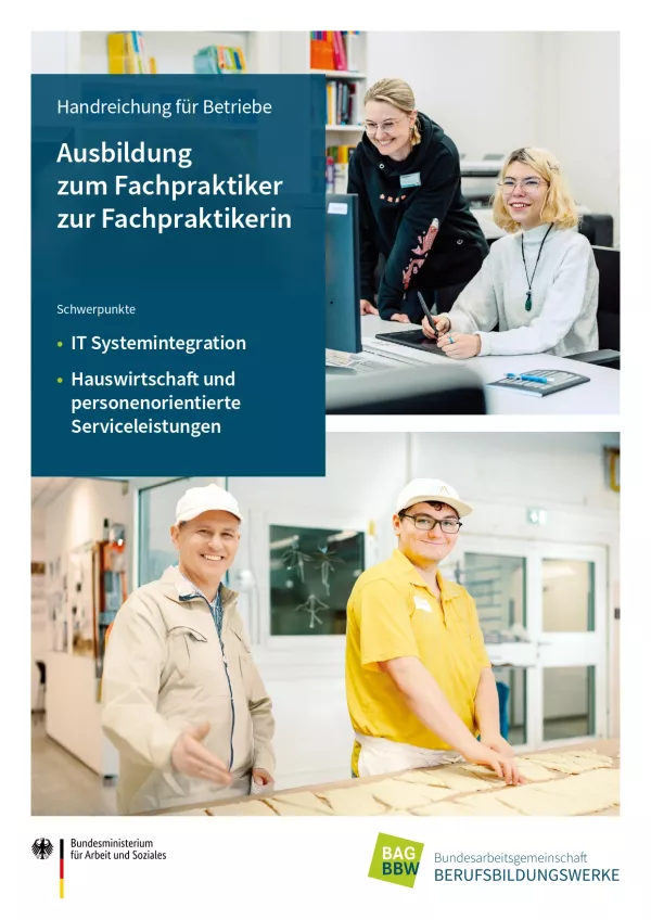 Broschuere: Ausbildung zum Fachpraktiker/zur Fachpraktikerin: IT Systemintegration, Hauswirtschaft (barrierefrei)