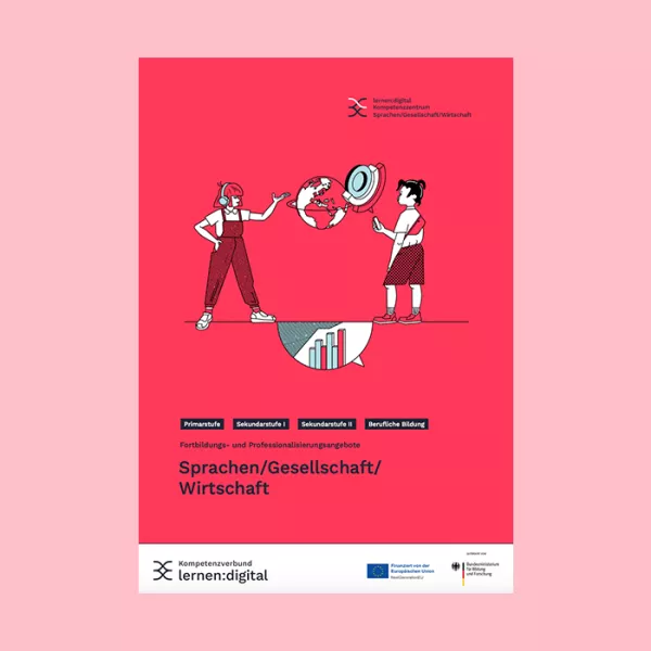 Broschuere: Fortbildungs- und Professionalisierungsangebote: Sprachen/Gesellschaft/Wirtschaft