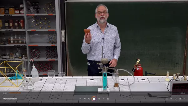 Video: Wasserstoffdiffusion oder Pfeffersche Zelle