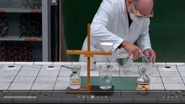 Video: Nachweis von Wasserstoffperoxid