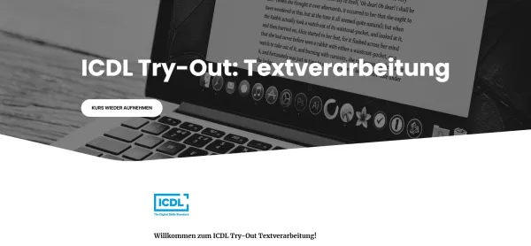 Kurs: ICDL Try-Out Textverarbeitung