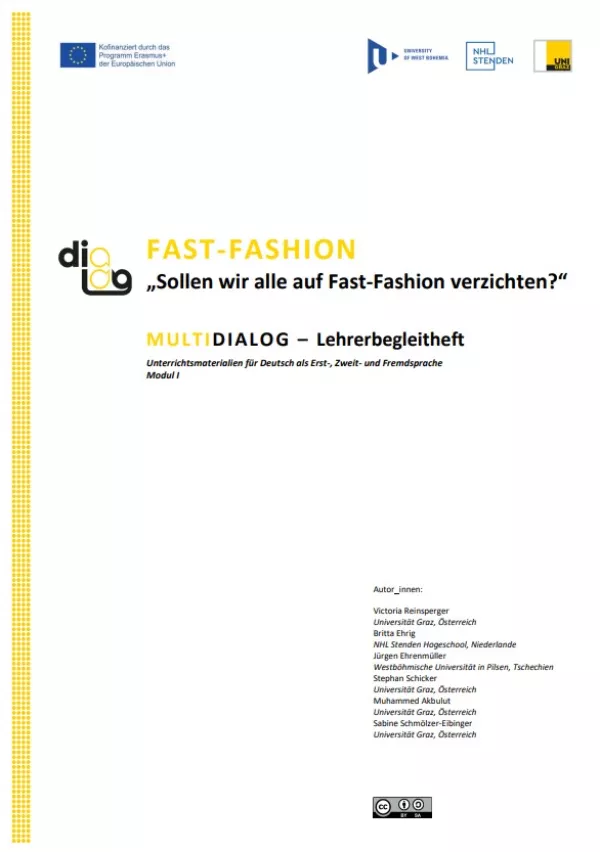 Handbuch: Fast Fashion | MultiDiaLog | Lehrerbegleitheft