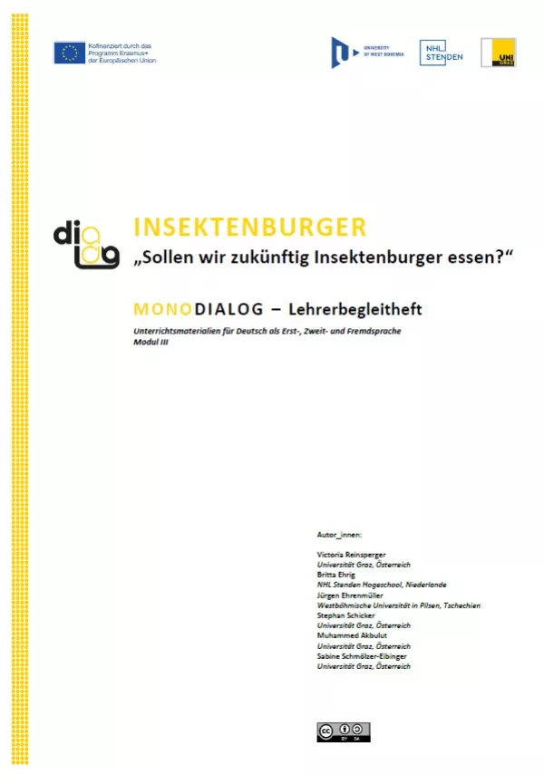 Handbuch: Insektenburger | MonoDiaLog | Lehrerbegleitheft