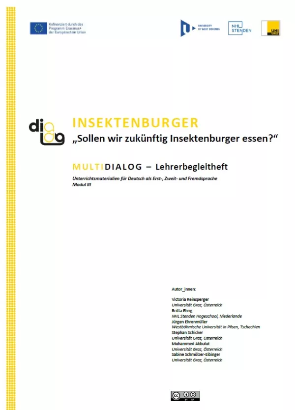 Handbuch: Insektenburger | MultiDiaLog | Lehrerbegleitheft