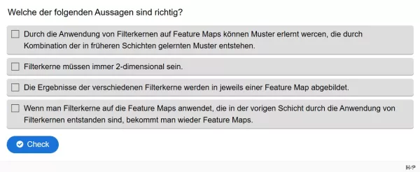 Lernspiel: C7-8 Multiple Choice: Feature Maps. Quiz zum Video