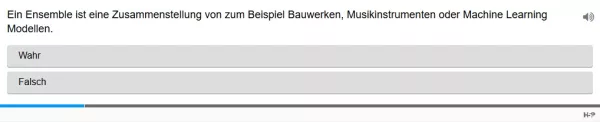 Lernspiel: C9-5 Single Choice: Ensembles. Quiz zum Video