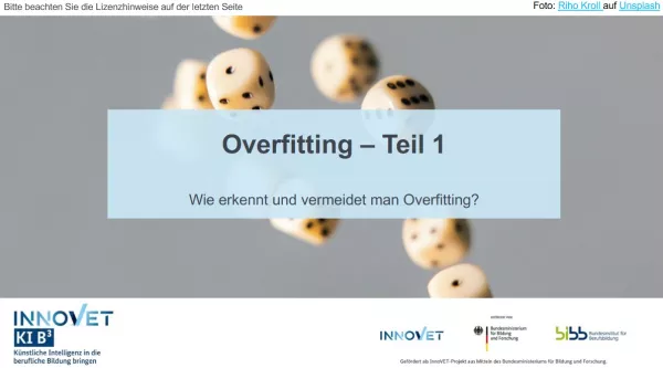 Video: C9-1 Overfitting - Teil 1: Wie erkennt und vermeidet man Overfitting? (Video)