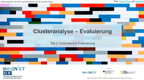Video: C8-5 Clusteranalyse - Evaluierung - Teil 2: Extrinsische Evaluierung (Video)