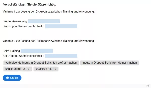 Lernspiel: C9-2 Drag the Words: Lösungen für das Dropout-Problem. Quiz zum Video