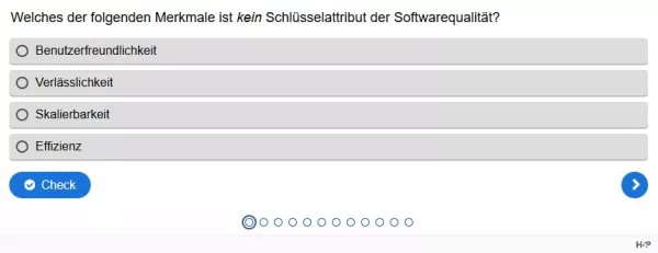 Lernspiel: G5-1 Question Set: Was ist Software-Testing? Quiz zum Video