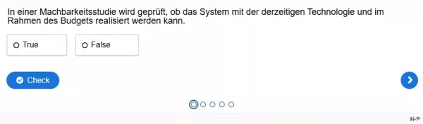 Lernspiel: G2-4 Question Set: Anforderungsanalyse Teil 2. Quiz zum Video