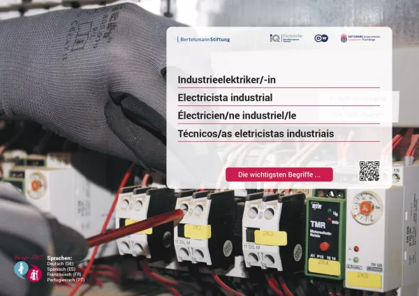 Arbeitsblatt: Industrieelektriker/-in Betriebstechnik | Die wichtigsten Begriffe (Französisch, Spanisch)