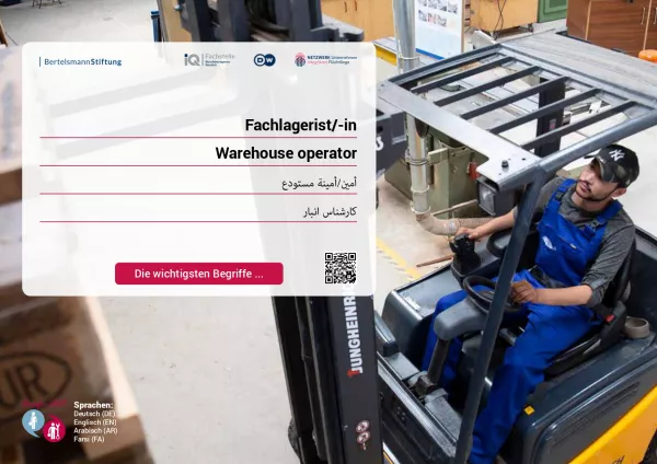 Arbeitsblatt: Fachlagerist/-in- Die wichtigsten Begriffe (Arabisch, Farsi)