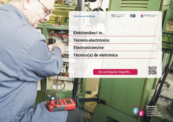 Arbeitsblatt: Elektroniker/-in Energie- und Gebäudetechnik| Die wichtigsten Begriffe (Französisch, Spanisch)