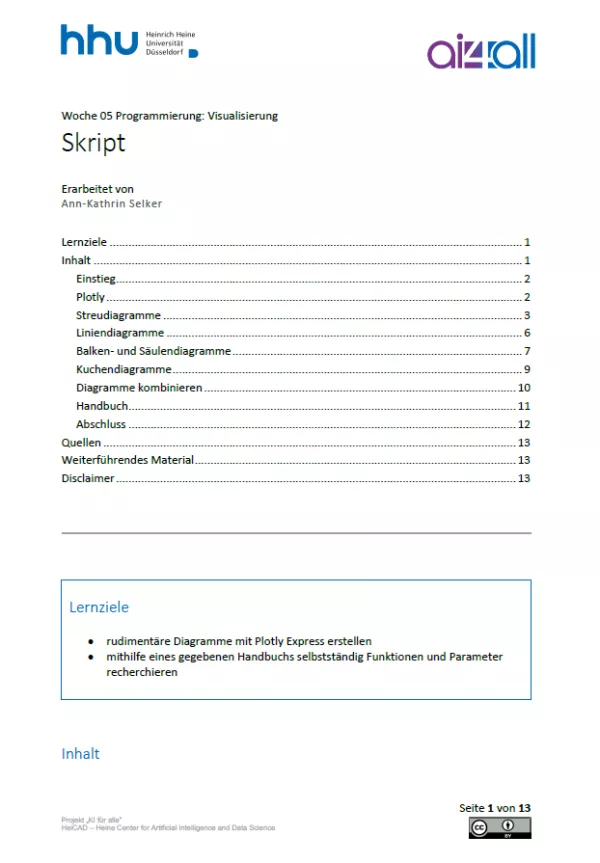 Kurs: Woche 5 | Programmierung | Visualisierung (PDF)