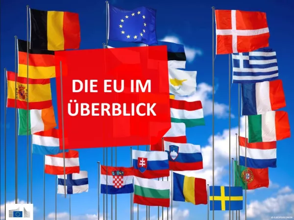 Presentation: Die EU auf einen Blick