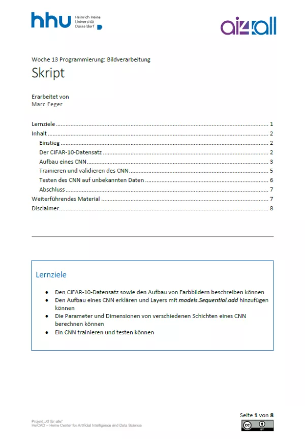 Kurs: Woche 13 | Programmierung | Bildverarbeitung (PDF)