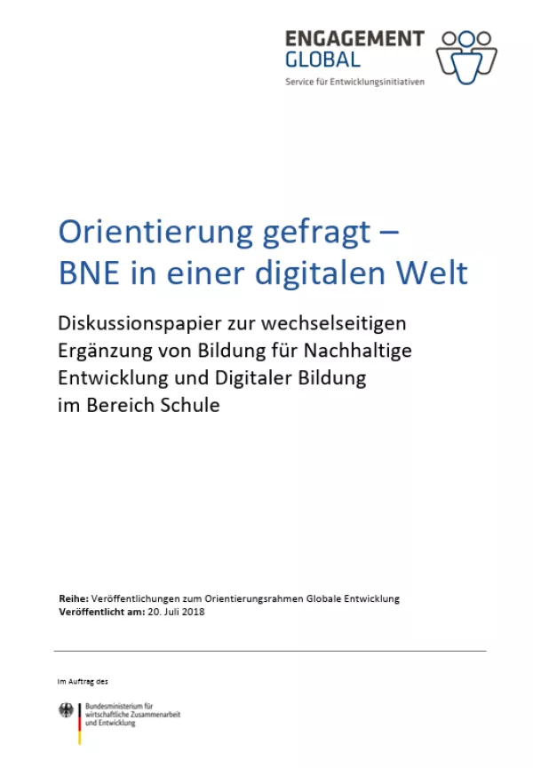 Handbuch: Orientierung gefragt – BNE in einer digitalen Welt