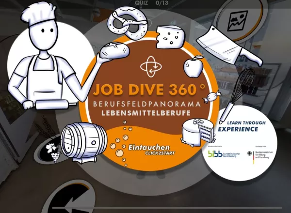 Entdeckendes: Berufsfeldpanorama Lebensmittelberufe