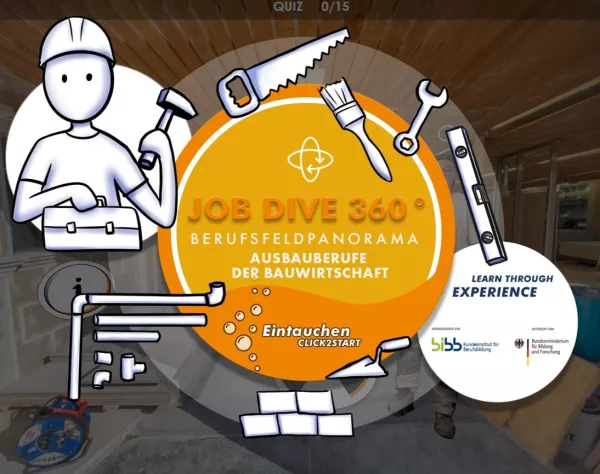 Entdeckendes: Berufsfeldpanorama Ausbauberufe