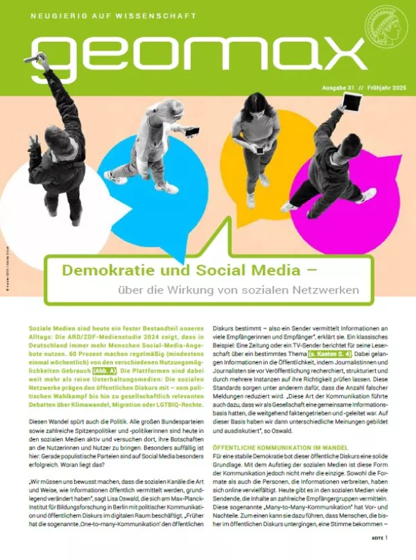 Broschuere: Geomax 31: Demokratie und Social Media