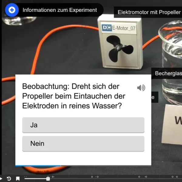 Entdeckendes: Fortbildung Interaktive Videoexperimente im Chemieunterricht