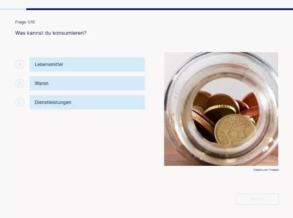 Test: Umgang mit Geld | Interaktives Quiz