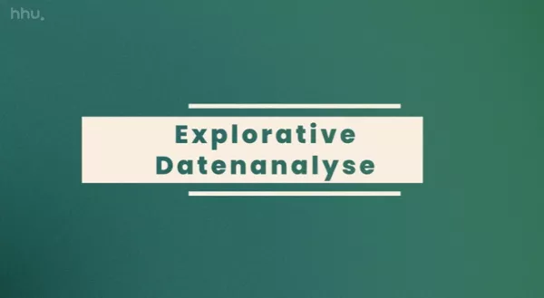 Video: Datenbeschaffung und -aufbereitung | 03 | Explorative Datenanalyse (MP4)