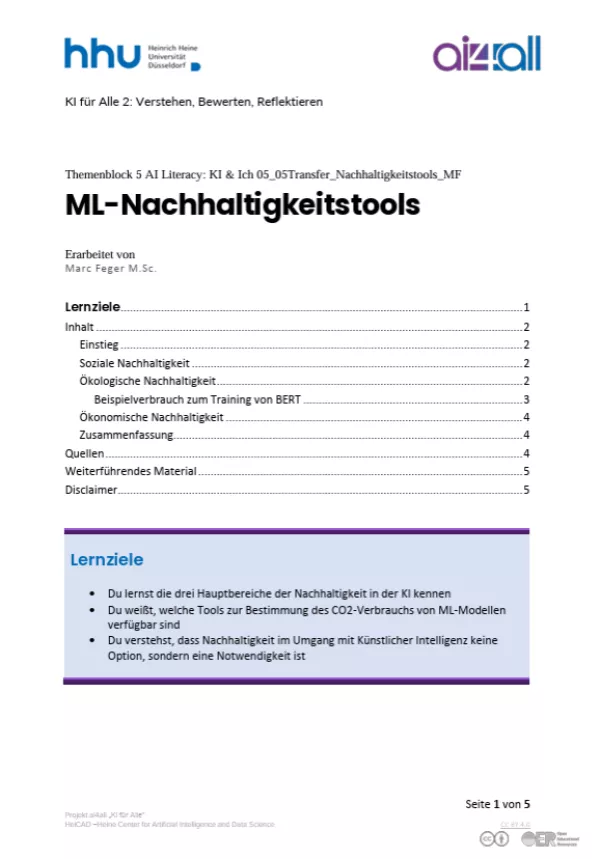 Kurs: KI und Nachhaltigkeit | 09 | ML-Nachhaltigkeitstools (PDF)
