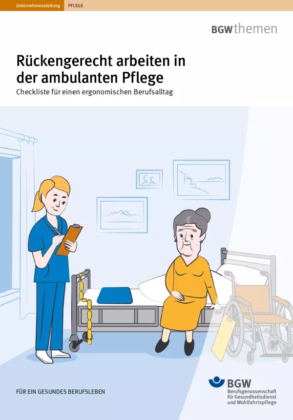 Anleitung: Rückengerecht arbeiten in der ambulanten Pflege: Checkliste