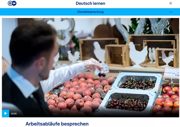 Interaktion: Einzelhandel | Dienstbesprechung: Arbeitsabläufe besprechen (Modalverben)