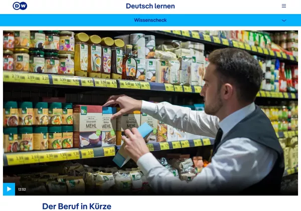 Interaktion: Einzelhandel | Wissenscheck: Der Beruf in Kürze