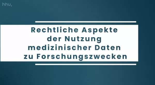 Video: Bildklassifikation und Bildsegmentierung | 03 | Rechtliche Aspekte der Nutzung medizinischer Daten zu Forschungszwecken (MP4)