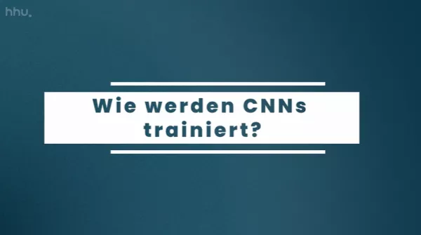 Video: Bildklassifikation und Bildsegmentierung | 05 | Wie werden CNNs trainiert? (MP4)