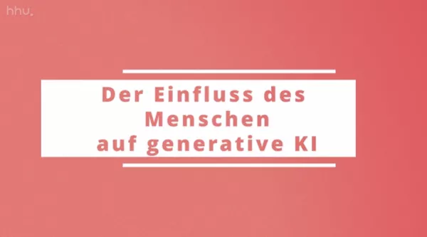 Kurs: Generative Modelle | 04 | Der Einfluss des Menschen auf generative KI (PDF)