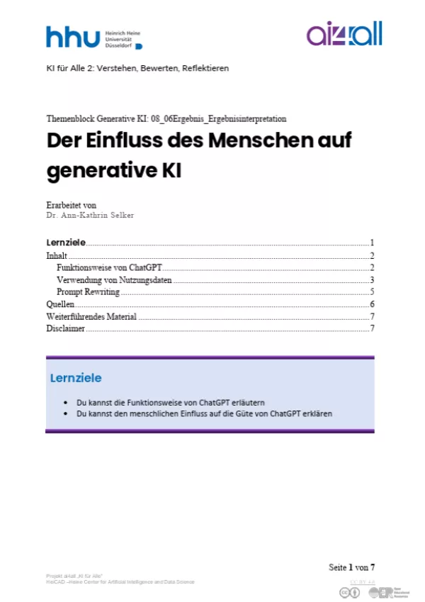 Video: Generative Modelle | 05 | Urheberschaft bei generativen KI-Erzeugnissen (MP4)