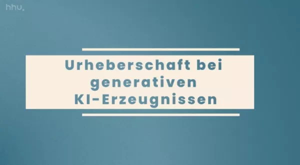 Kurs: Generative Modelle | 05 | Urheberschaft bei generativen KI-Erzeugnissen (PDF)