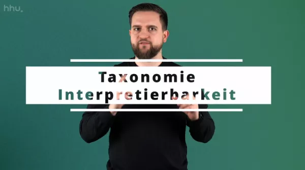 Video: Explainable, Hybrid, Robust AI | 03 | Taxonomie von Methoden zur Interpretierbarkeit (MP4)