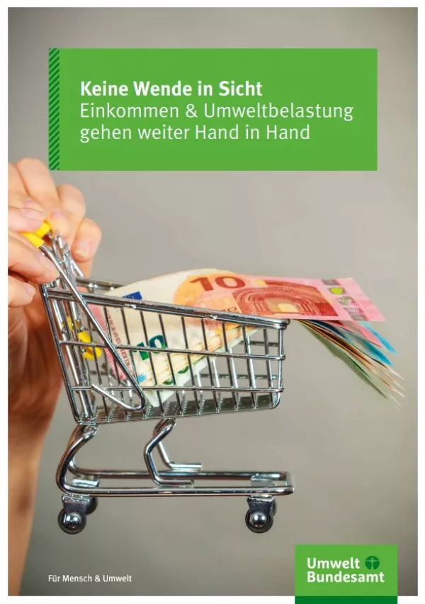 Broschuere: Keine Wende in Sicht: Einkommen & Umweltbelastung